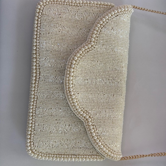 NEW Francesca’s Cream bag - Picture 2 of 5